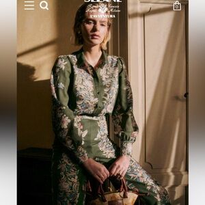 Sezane matching set Size 6 . (38 France )